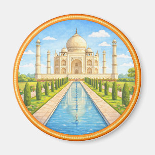 Imã Taj Mahal da Índia