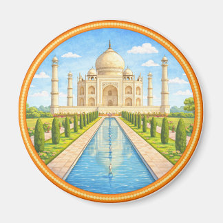 Imã Taj Mahal da Índia