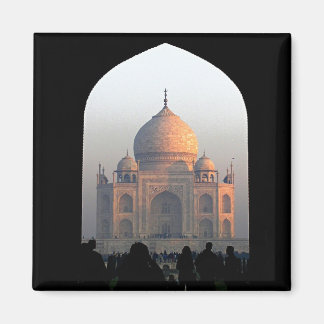 Imã Taj Mahal Light da Dawn India Architecture Foto