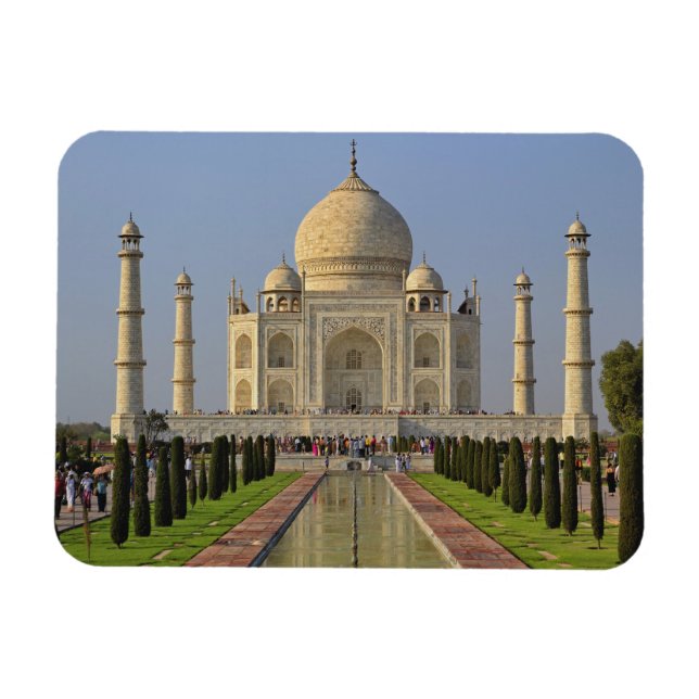 Ímã Taj Mahal, um mausoléu localizado em Agra, Índia,  (Horizontal)