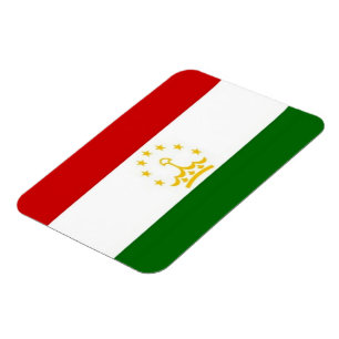 Ímã Tajiquistão - Bandeira -