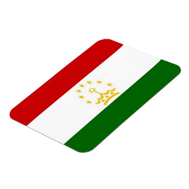 Ímã Tajiquistão - Bandeira - (Left Side)