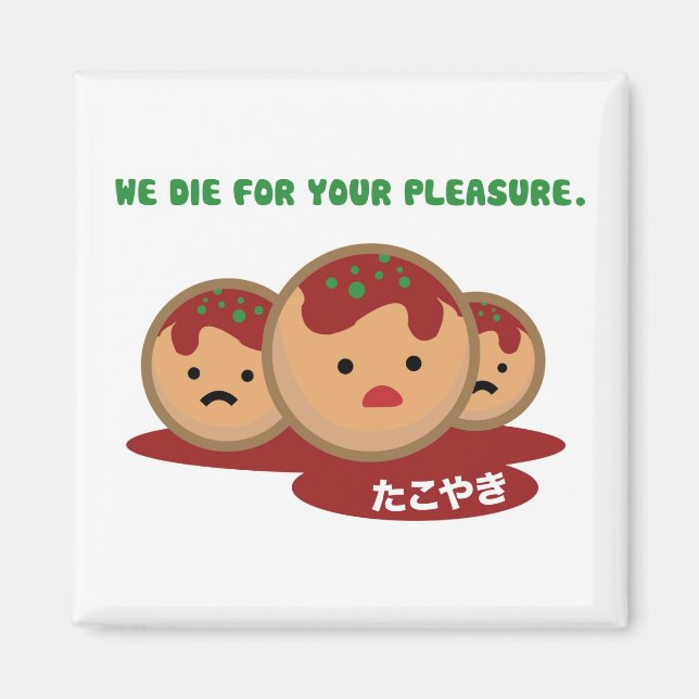Imã Takoyaki Magnet (Frente)