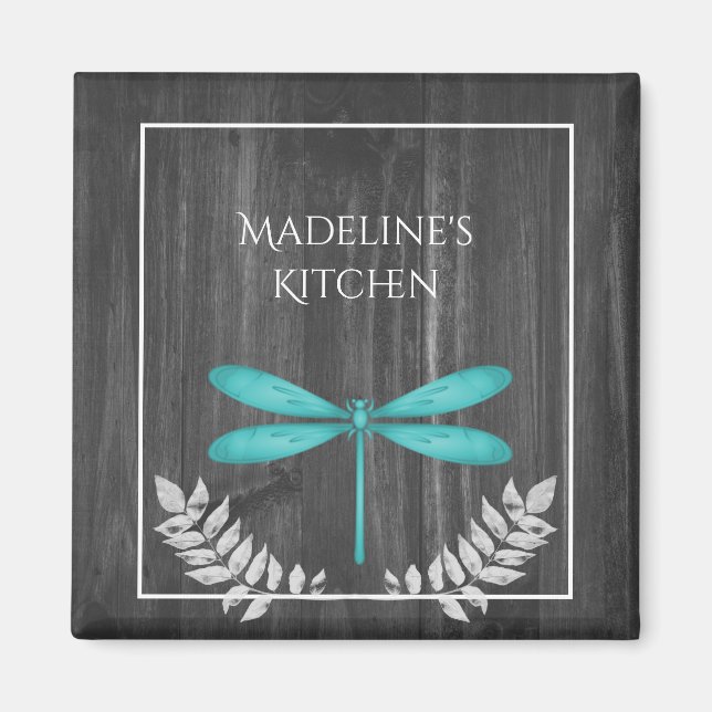 Imã Tal Dragonfly Rustic Magnet (Frente)
