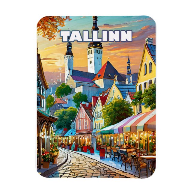 Ímã Tallinn, où l'histoire et la modernité se marient (Vertical)