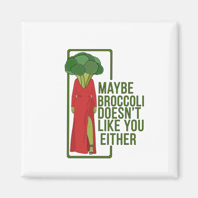 Imã Talvez Broccoli também não goste de você (Frente)