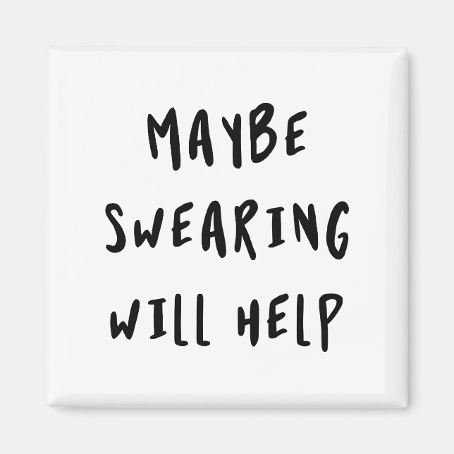 Imã Talvez Jurar Ajudará (Frente)