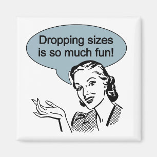 Imã Tamanhos de queda é muito divertido