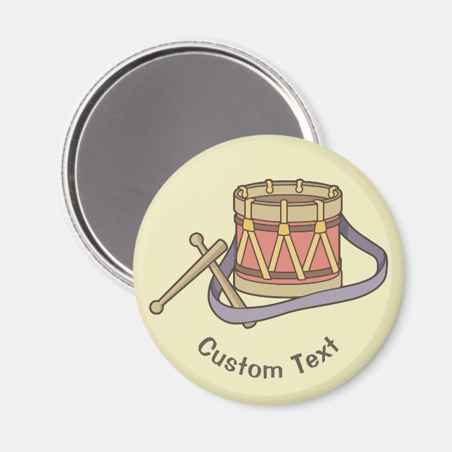 Imã Tambor de brinquedo (Front/Back)