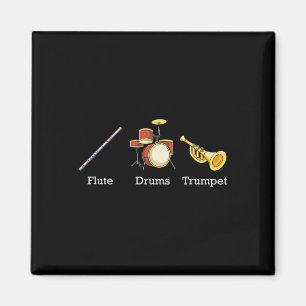 Imã Tambores de flauta Instrumentos de Banda de trompe