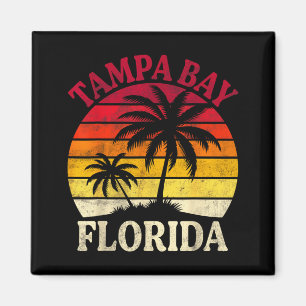 Imã Tampa Bay Flórida Praia Trocal Verão Palmeira