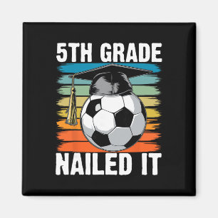 Imã Tampa de Graduação do 5º Ano Futebol Craqueu Byll 