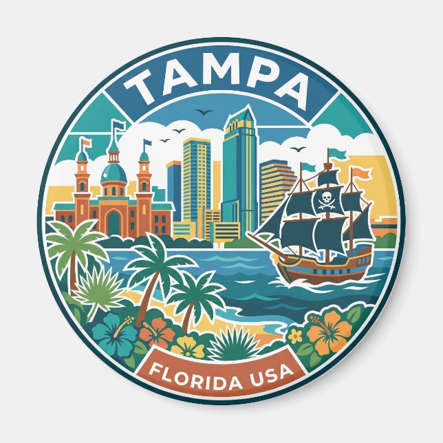 Imã Tampa EUA (Frente)