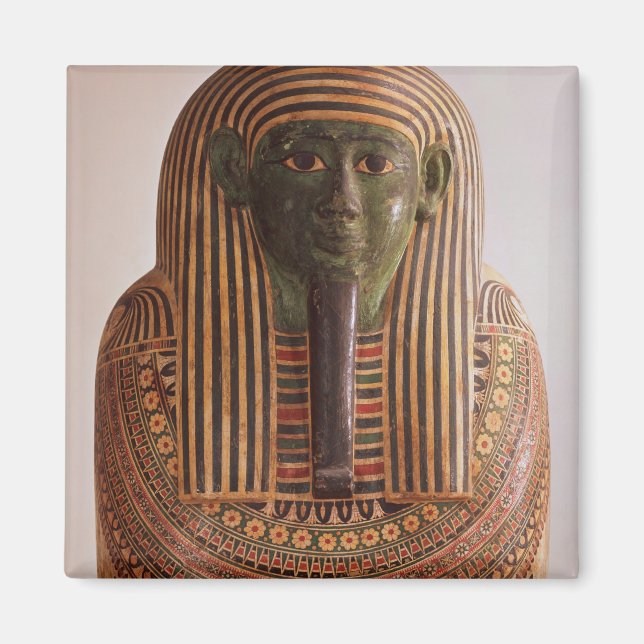 Imã Tampa exterior do sarcófago de Psametik I (664-61) (Frente)