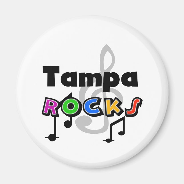 Imã Tampa Rocks (Frente)