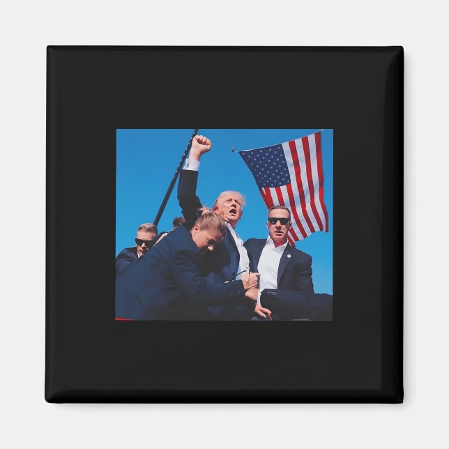 Imã Tampão de Camisa Shot Shirt Sump Shoot Shirt Trump (Frente)