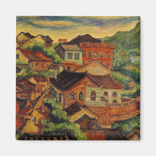 Imã Tamsui & Chen Cheng-Po /Taiwan vintage art