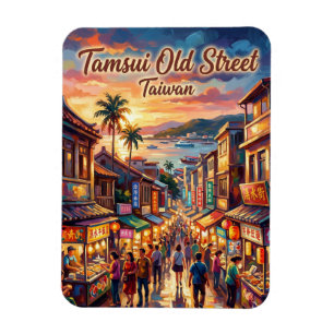 Ímã Tamsui Old Street Taiwan
