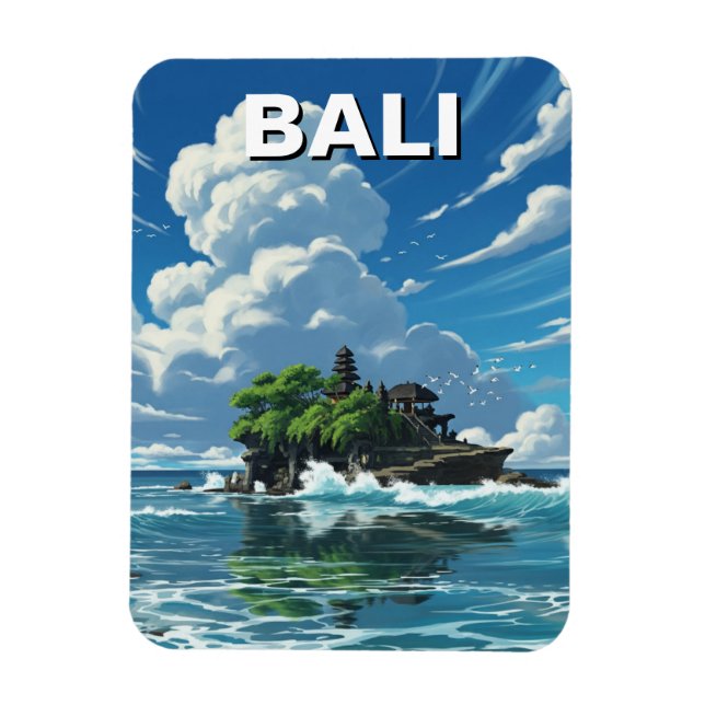 Ímã Tanah Lot Bali Indonesia Travel (Vertical)