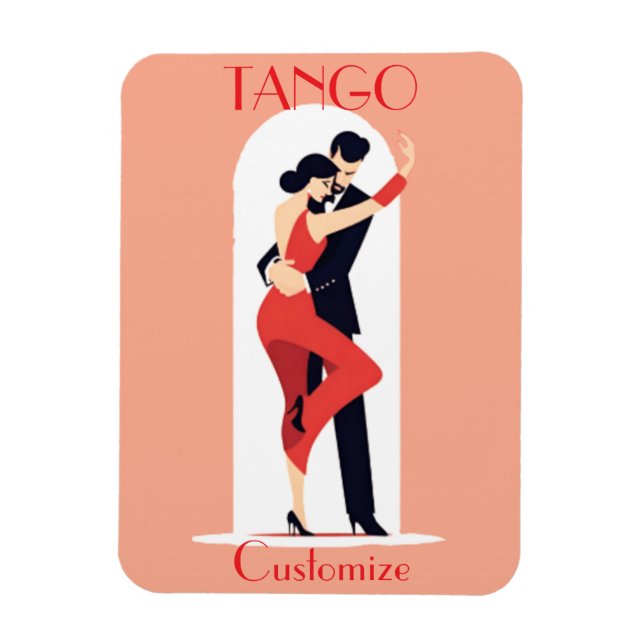 Ímã Tango Dancers Thunder_Cove (Vertical)