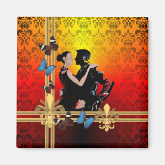 Imã Tango no damask
