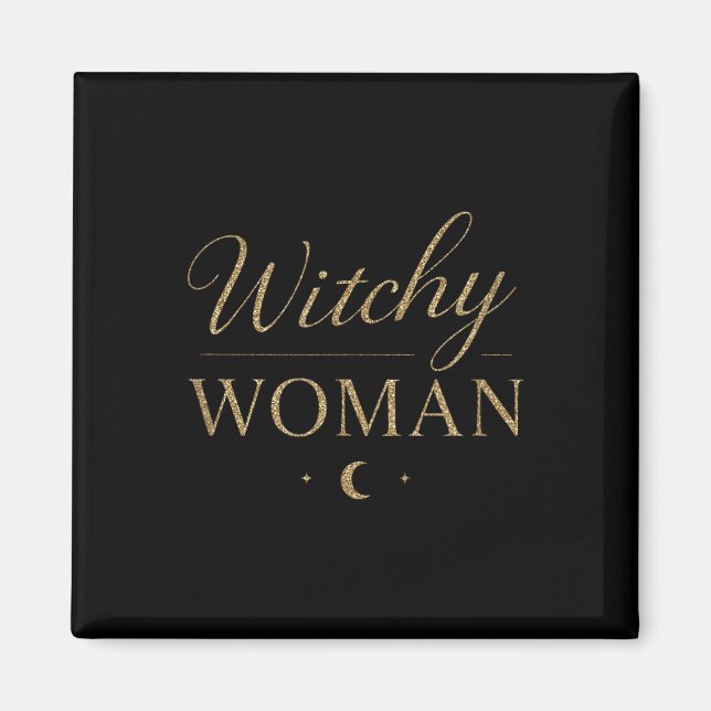 Imã Tank Top Witchy Wiccan E Pagan Hallo (Frente)