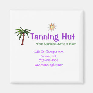 Imã Tanning Hut Magnet # 3