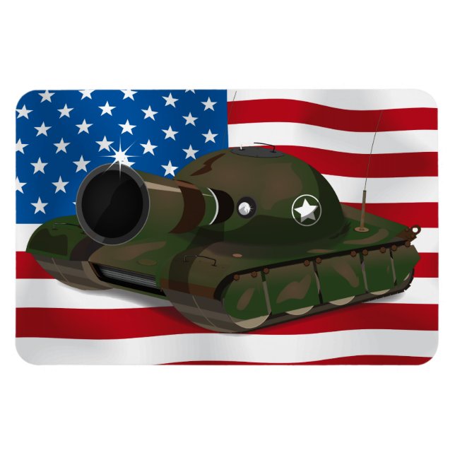 Ímã Tanque Militar (Horizontal)