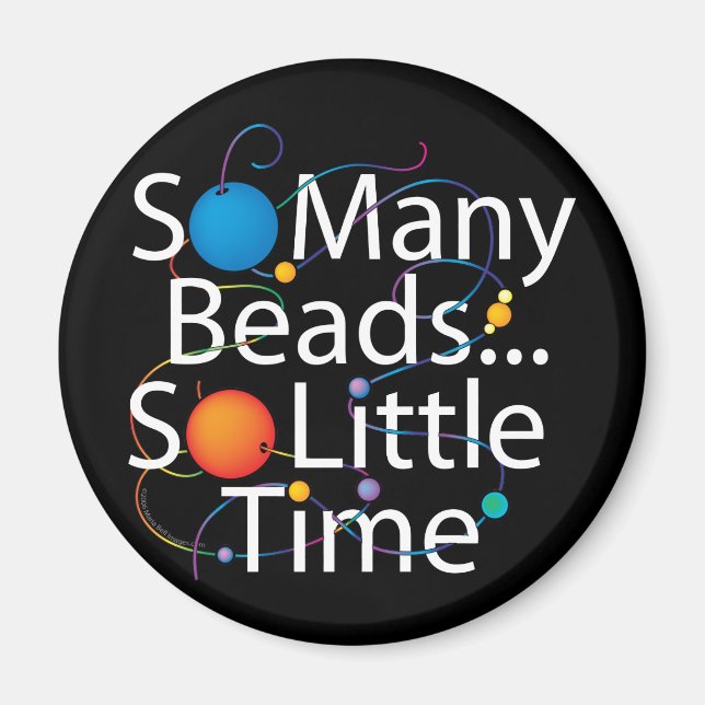 Imã Tantas Miçangas novas (Frente)