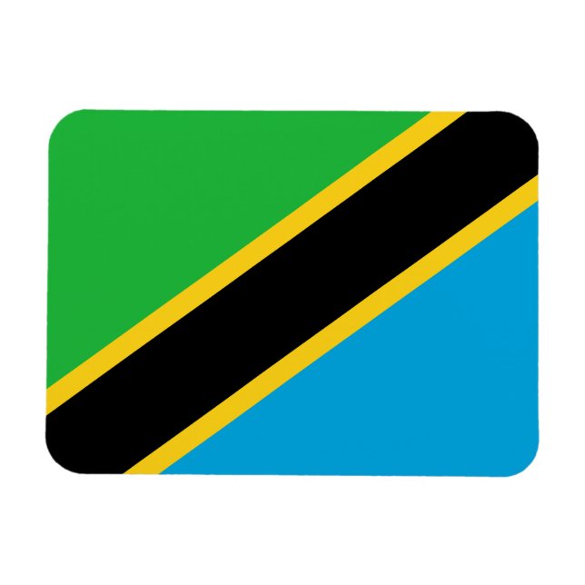 Ímã Tanzânia (Horizontal)