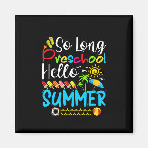 Imã Tão Longo Verão Da Pré-Escola, Verão Passado.