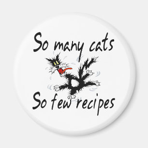 Imã Tão muitos gatos tão poucas receitas