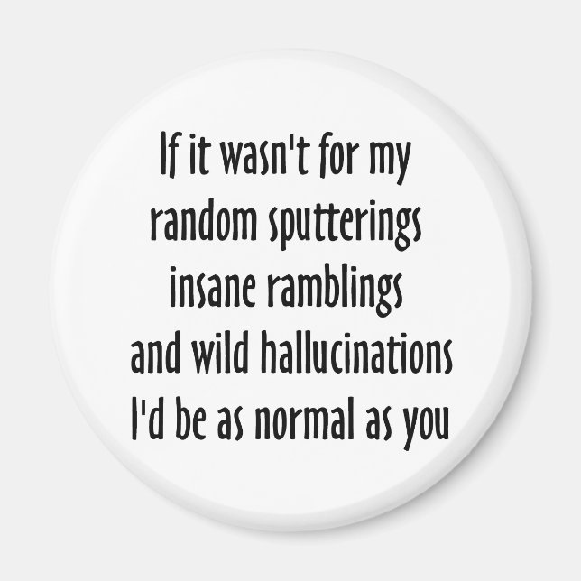 Imã Tão Normal Quanto Você (Frente)