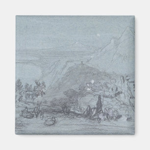 Imã Taormina, de "Views of Sicily" (giz e guache)