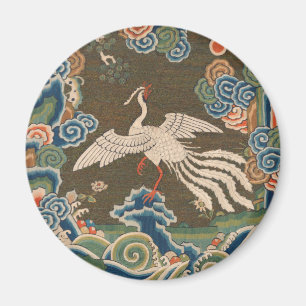 Imã Tapeçaria de arte de pássaro chinês antigo fênix