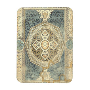 Ímã Tapeçaria Ornamental com Ornamentado