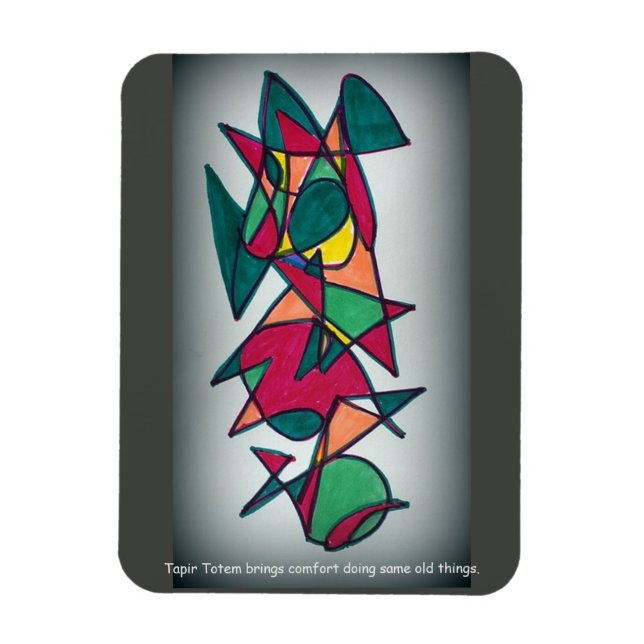 Ímã Tapir Totem Magnet (Vertical)