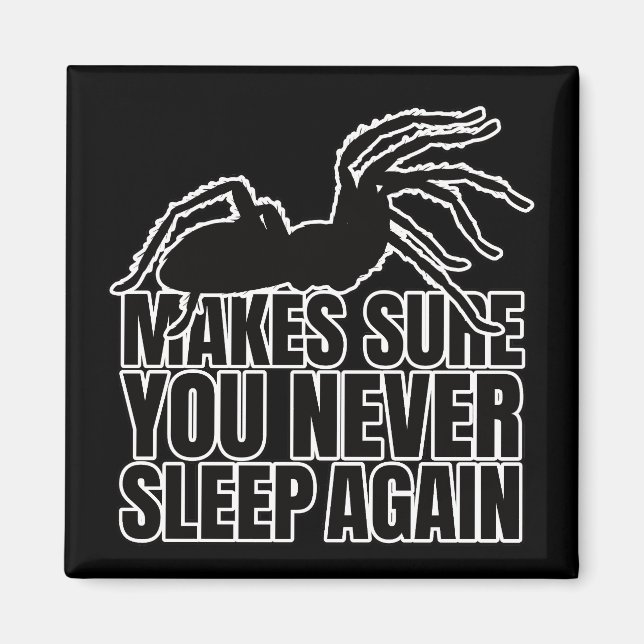 Imã Tarantula Birdeater Spider - Geek de Aracnologia (Frente)