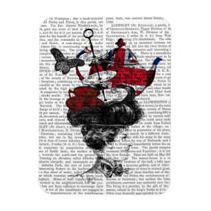 Ímã Tarde Britânica Tea Hat