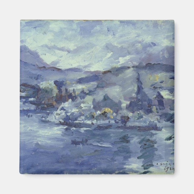 Imã Tarde no lago Lucerne, 1924 (Frente)