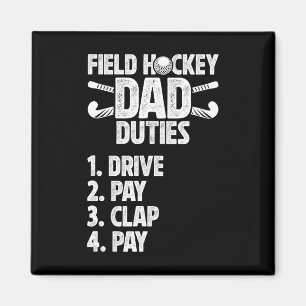 Imã Tarefas do Pai de Hockey de Campo Pai de um Jogado