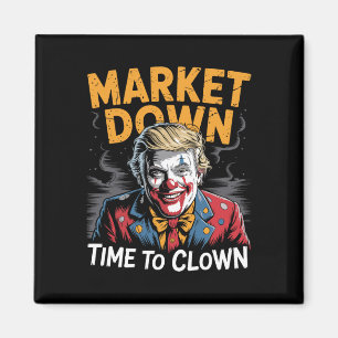 Imã Tarifas de Trump Recessão Meme Mercados em Queda H