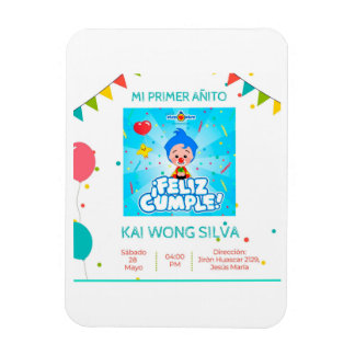Ímã Tarjeta de cumpleaños