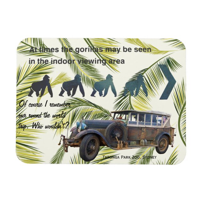 Ímã Taronga Park Zoo Sydney (Horizontal)