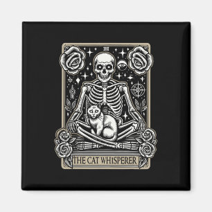 Imã Tarot Card Emo Gothic - Ocultar O Sussuro Gato