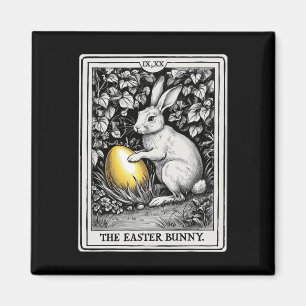 Imã Tarot Card Felz pascoa Bunny Primavera Easter Oa