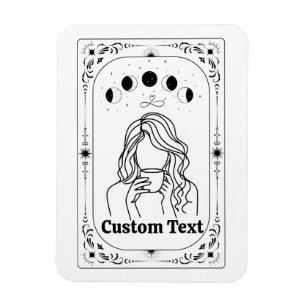 Ímã Tarot Personalizado Adicionar Nome Amigo Favor Div