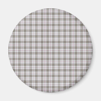 Imã Tartan de moda cinza