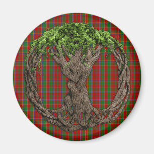 Imã Tartan de Munro do clã e árvore do céltico de v