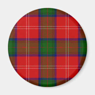 Imã Tartan vermelho e verde de Chisholm do clã